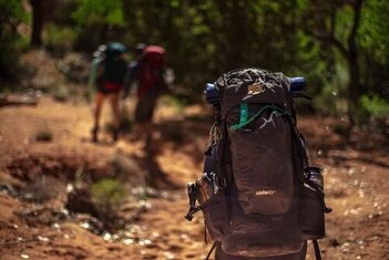 Zaino da trekking per più giorni